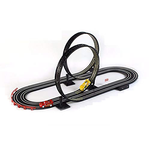 Hging Kids Toy-Electric Powered Slot Race Track Set de la pista de la pista de carreras eléctrica eléctrica de alta velocidad STRIPA DE COCHE DE LA PISTA DE LA CACINA DE LA NAVIDAD PARA EL REGALO DE C Hging Kids Toy-Electric Powered Slot Race Track Set de la pista de la pista de carreras eléctrica eléctrica de alta velocidad STRIPA DE COCHE DE LA PISTA DE LA CACINA DE LA NAVIDAD PARA EL REGALO DE C