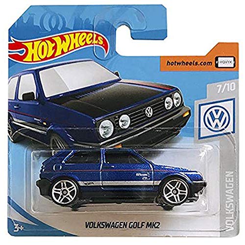 Hot Wheels Volkswagen Golf MK2 7/10 2019 (68/250) Short Card