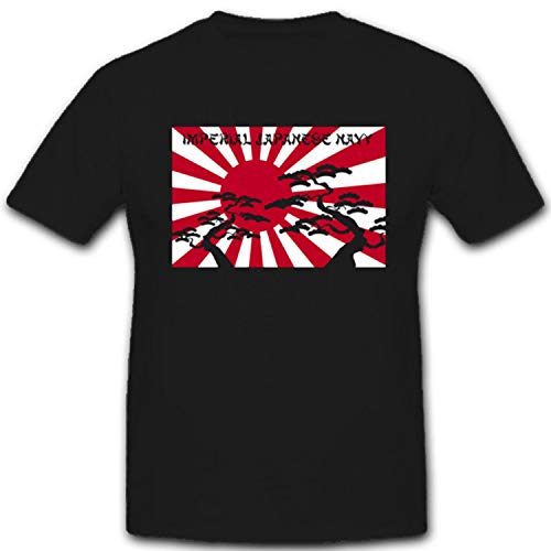 Imperial Japanese Marina Kaiser lich japonés Marino Japón Ejército – Camiseta # 1699 negro Medium