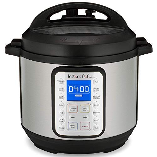 Instant Pot Olla a presión eléctrica Duo Plus 8L. 15 programas Inteligentes: Olla a presión, Olla arrocera, Olla de cocción Lenta, vaporera