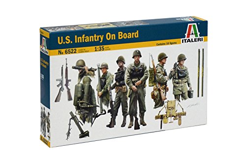 Italeri 510006522 1: 35 Figuras para Estados Unidos Infantería De Junta