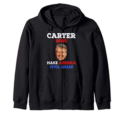 Jimmy Carter hace que Estados Unidos vuelva a ser civilizado Sudadera con Capucha
