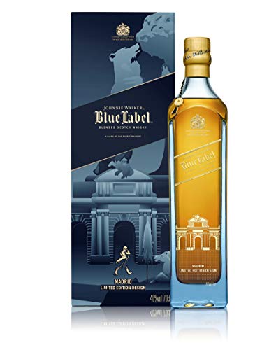 Johnnie Walker Blue Label Whisky Edición Limitada Madrid - 700 ml