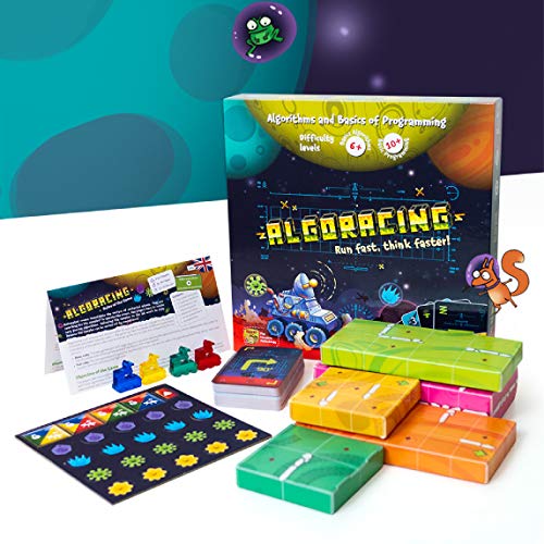 Juego de mesa de estrategia - Programación - Lógica y codificación - Juego de mesa para niños de 6 a 12 años en adelante Juego de mesa de estrategia - Programación - Lógica y codificación - Juego de mesa para niños de 6 a 12 años en adelante