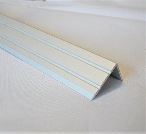 kügele Escaleras ángulo de aluminio anodizado en plata, autoadhesivo, 25/20/1000 mm, 1 pieza, 105 a S 100 S