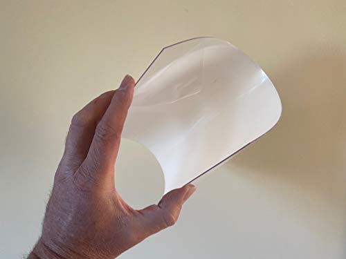 Lámina de plástico PETG transparente de 1 mm de espesor, 9 tamaños a elegir, ideal para ventanas de casa de muñecas, personalizable, transparente, 420mm x 297mm / A3