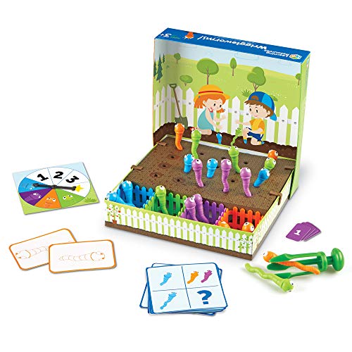 Learning Resources- Lombrices serpenteantes Wriggleworms Set de Actividades para Practicar la motricidad Fina, Habilidades motoras Finas pequeños, niños de 3+ años (LER5552)