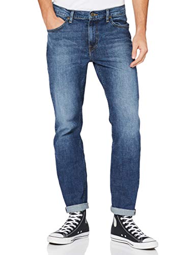 Lee Rider Cropped Jeans, Mid Bold Kansas, 33W x 32L para Hombre