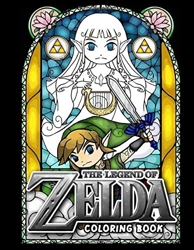 Legend Of Zelda Coloring Book: Special Adults Coloring Books! Relaxation