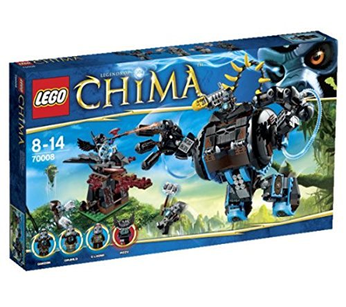 LEGO Legends of Chima - Set de Juego Gorzan's Jungle Striker (70008)