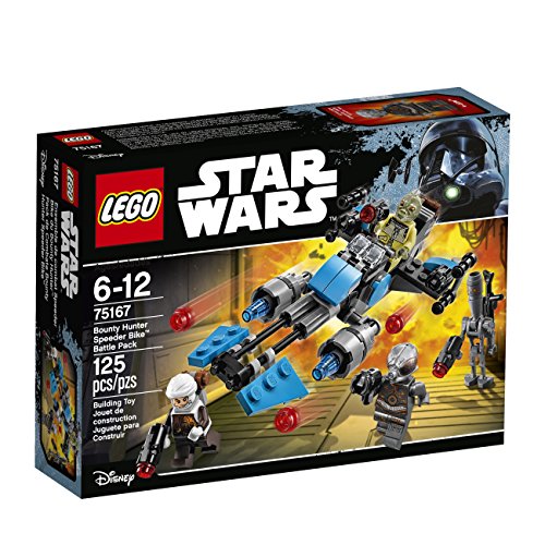 LEGO star wars bounty hunter moto jet battle pack 75167 kit de construcción multicolor