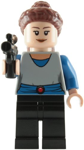 LEGO Star Wars: Padme Naberrie Minifigura Con Blaster