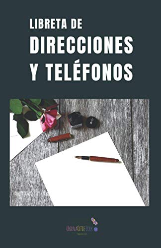 Libreta de Direcciones y Teléfonos - Mi Agenda Telefónica: Libreta para apuntar los contactos en Orden Alfabético - Tamaño A5+ (Directorio telefónico)