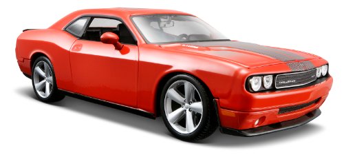 Maisto 2008 Dodge Challenger SRT8 Orange 1/24 Diecast Model Car by