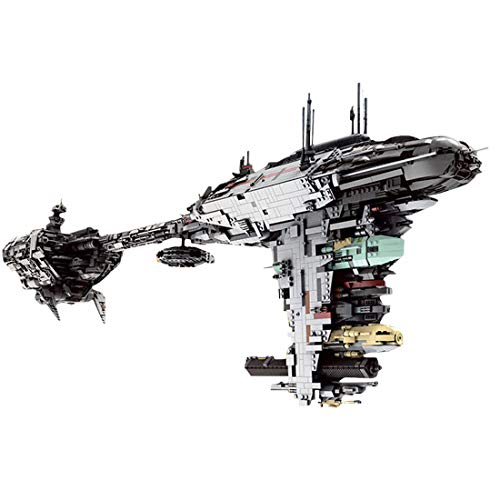 MAJOZ Conjunto de construcción de modelo de nave espacial, modelo grande de fragata médica, 6388 piezas de construcción DIY bloques de construcción compatibles con Lego