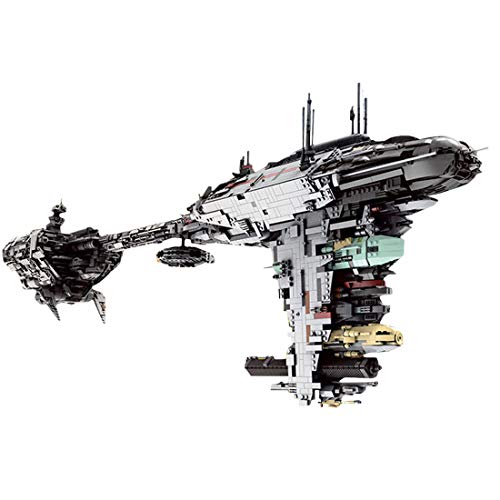 MAJOZ Conjunto de construcción de modelo de nave espacial, modelo grande de fragata médica, 6388 piezas de construcción DIY bloques de construcción compatibles con Lego MAJOZ Conjunto de construcción de modelo de nave espacial, modelo grande de fragata médica, 6388 piezas de construcción DIY bloques de construcción compatibles con Lego