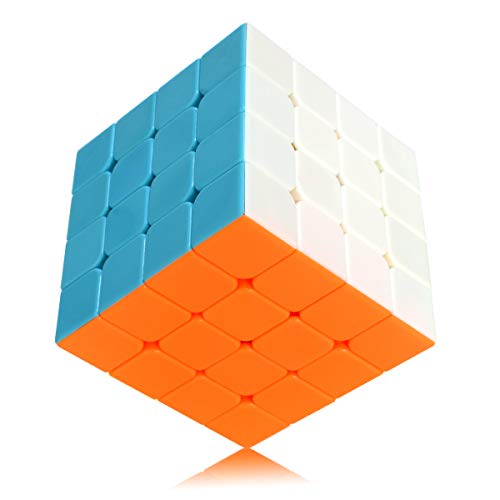 Maomaoyu Cubo Magico 4x4 4x4x4 Original Puzzle Cubo de la Velocidad Niños Juguetes Educativos, Stickerless