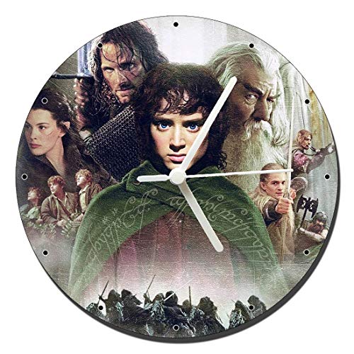 MasTazas El Señor De Los Anillos The Lord of The Rings A Reloj de Pared Wall Clock 20cm