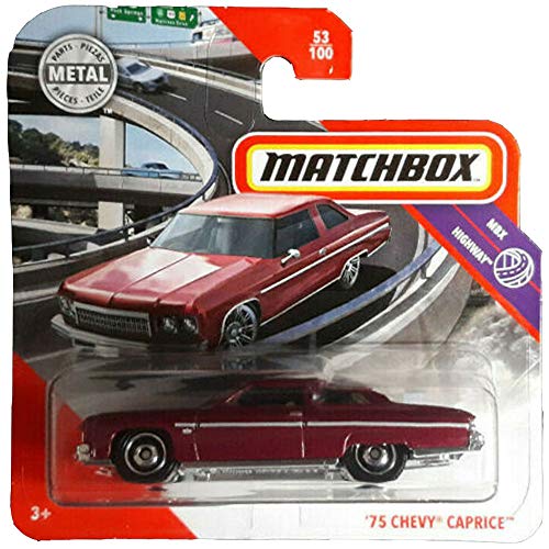 Matchbox Chevy Caprice 75 MBX Highway 53-100 Matchbox Chevy Caprice 75 MBX Highway 53-100