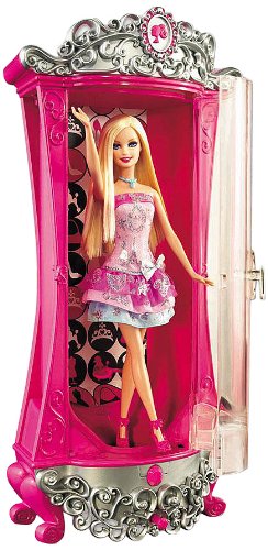 Mattel 659071 - Barbie Armario Purpurizador con Muñeca