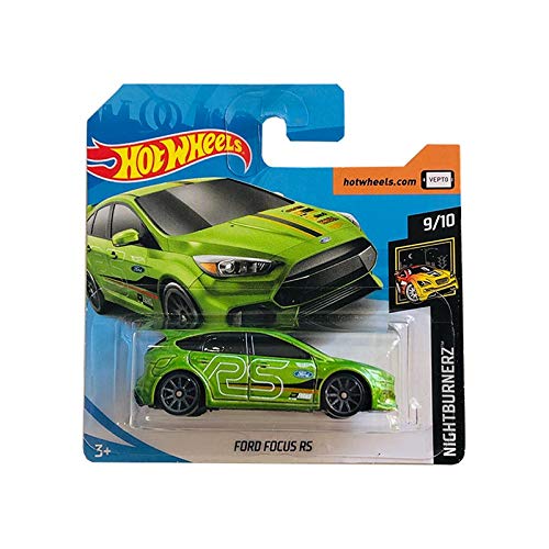 Mattel Cars Hot Wheels Ford Focus RS Nightburnerz 139/250 2019 Short Card