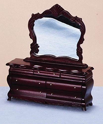 Melody Jane Casa de Muñecas Disfraz Victoriano Tocador Caoba Miniatura Muebles de Dormitorio Melody Jane Casa de Muñecas Disfraz Victoriano Tocador Caoba Miniatura Muebles de Dormitorio