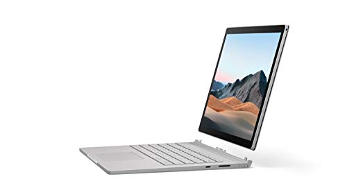 Microsoft Surface Book 3 - Ordenador portátil de 13" Full HD (Intel Core i7-1065G7, 16 GB RAM, 256 GB SSD, NVIDIA GeForce GTX 1650 4 GB, Windows 10 Home) Platino - Teclado QWERTY Español