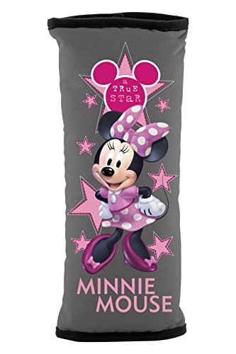 Minnie MINNIE106 Almohadilla COJIN XL Cinturon Viaje Coche Mouse Infantil, Gris