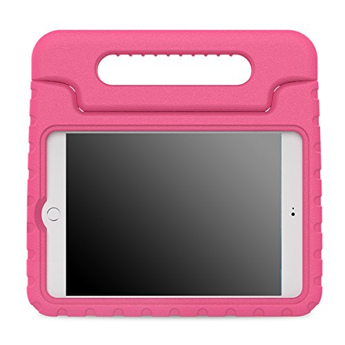 MoKo Apple iPad Mini 4 2015 Funda - Ligero y Super Protective Funda diseñar Especialmente para los niños, Fucsia (No va a Caber el Mini 3)