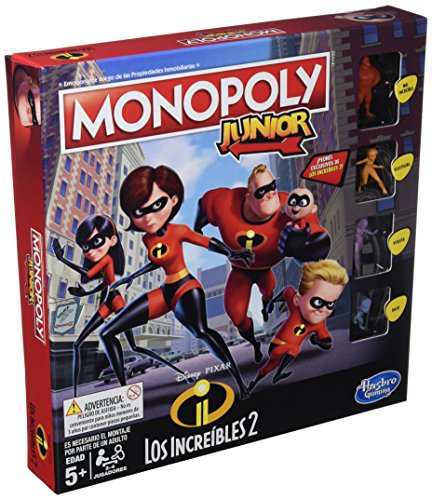 Monopoly- Junior Increibles (Hasbro E1781105)