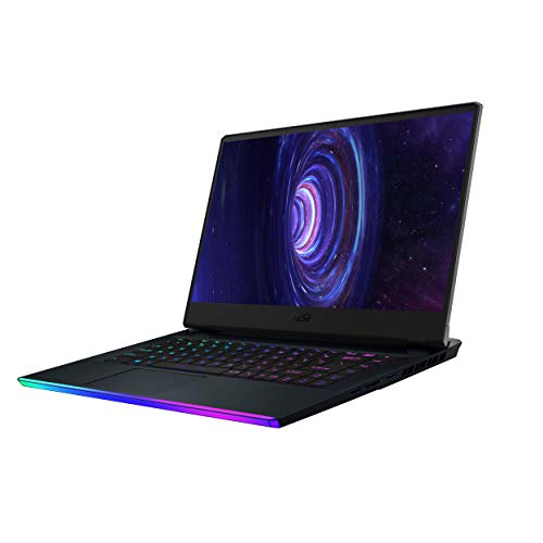 MSI GE66 Raider 10SFS-623XES - Ordenador portátil de 15.6" FHD (Intel Core i7-10875H, 16 GB*2 RAM, 1 TB SSD, GeForce RTX 2070 Super, sin sistema operativo) Azul titanio - Teclado QWERTY Español