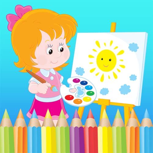 Niños para colorear libro - pintura y dibujo aplicación para el aprendizaje de niños gratis educativa y la creatividad!
