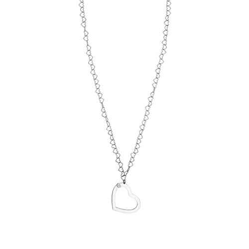 Nomination Collar Larga Beloved en Acero, Plata y Circones Blancos con Colgante Corazón. Medida: 84 cm. Colgante: 5 x 4 cm. Nomination Collar Larga Beloved en Acero, Plata y Circones Blancos con Colgante Corazón. Medida: 84 cm. Colgante: 5 x 4 cm.