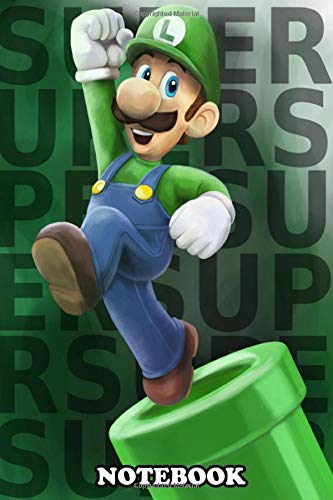 Notebook: Luigi , Journal for Writing, College Ruled Size 6" x 9", 110 Pages