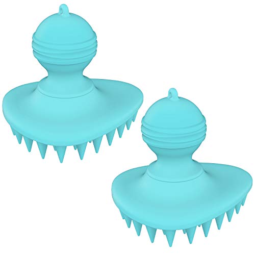 Nuevo Cepillo Pelo de Silicona para Champú y Masaje Cabeza,Masajeador Cuero Cabelludo, Se Puede Verter champú en el Cepillo,Exfoliación Suave y Estimula Crecimiento del Cabello Nuevo Cepillo Pelo de Silicona para Champú y Masaje Cabeza,Masajeador Cuero Cabelludo, Se Puede Verter champú en el Cepillo,Exfoliación Suave y Estimula Crecimiento del Cabello