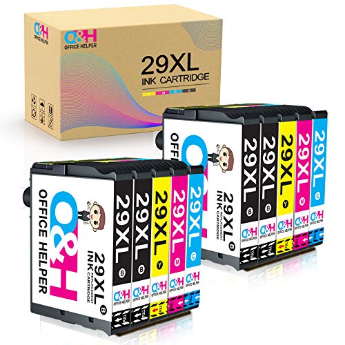 OFFICE HELPER Reemplazo de Cartucho de Tinta Compatible para Epson 29XL for Epson Expression Home XP-235 XP-245 XP-247 XP-330 XP-332 XP-335 XP-342 XP-345 XP-430 XP-432 XP-435 (10 Paquete) OFFICE HELPER Reemplazo de Cartucho de Tinta Compatible para Epson 29XL for Epson Expression Home XP-235 XP-245 XP-247 XP-330 XP-332 XP-335 XP-342 XP-345 XP-430 XP-432 XP-435 (10 Paquete)