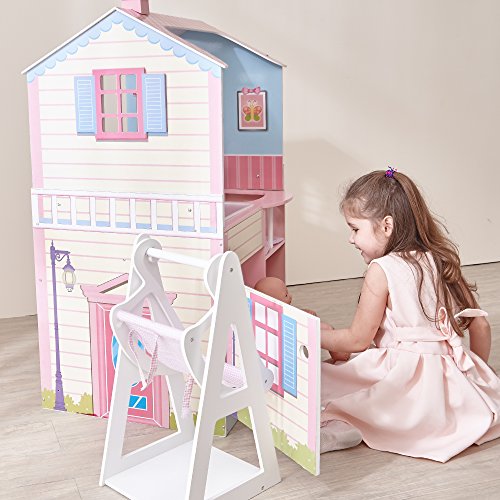 Olivia's Little World Casa De Muñecas Y Cambiador De Guardería para Muñecas TD-11460A Olivia's Little World Casa De Muñecas Y Cambiador De Guardería para Muñecas TD-11460A