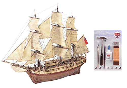 Outletdelocio Artesania Latina 22810. Maqueta de Barco en Madera. Fragata HMS Bounty. Escala 1/48 + Herramientas. 6330/57395