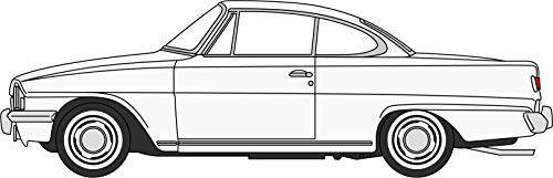 Oxford Diecast Ford Consul Capri - Ermine White Oxford Diecast Ford Consul Capri - Ermine White