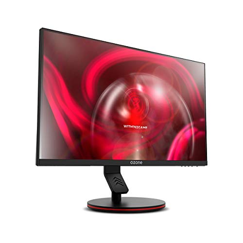 Ozone Gaming OZDSP25 PRO - Monitor - Diseñado para gaming - Pantalla 1920 x 1080 Full HD, Monitor 24"AMD Freesync & Nvidia G-Sync, Base Sólida, 1ms, 144hz, Freesync, HDR, HDMI, Negro