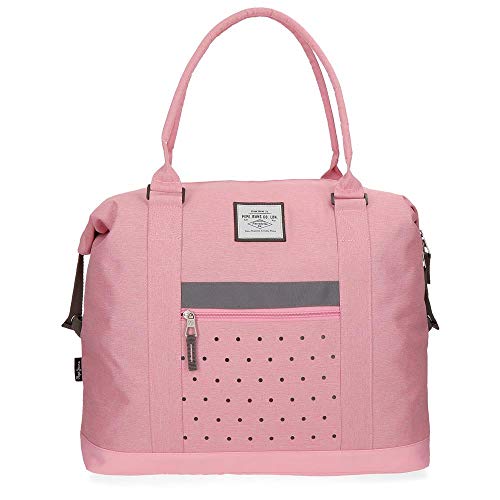Pepe Jeans Molly Bolsa de Viaje Rosa 42x34x15 cms Poliéster 21.42L Pepe Jeans Molly Bolsa de Viaje Rosa 42x34x15 cms Poliéster 21.42L