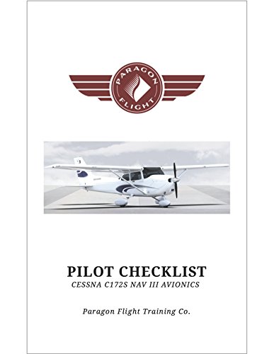 Pilot Checklist, Cessna Skyhawk C172 SP: NAV III Garmin G1000 Avionics (English Edition)
