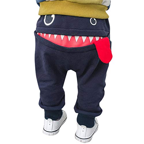 PinkLu Pantalones Harem De NiñOs TiburóN Gran Lengua Pantalones Bebé NiñOs NiñAs Dibujos Animados TiburóN Lengua Harem (12~18 meses/85-90cm, Armada) PinkLu Pantalones Harem De NiñOs TiburóN Gran Lengua Pantalones Bebé NiñOs NiñAs Dibujos Animados TiburóN Lengua Harem (12~18 meses/85-90cm, Armada)