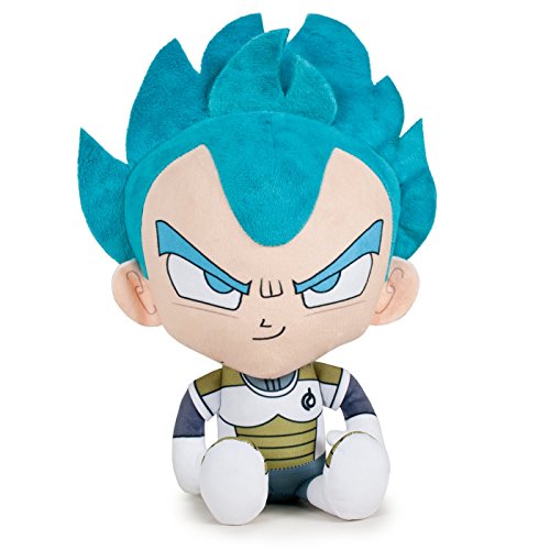 Play by Play OUSDY - Peluches Personajes Dragon Ball Super 760016800 22CM 4MODELOS (Vegeta Super Saiyan Dios)