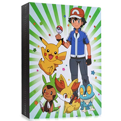 Pokemon Cartas Álbum, Álbum de Pokemon, Comercio Tarjeta Álbum, Carpeta de Titular de Tarjetas de Pokemon, Pokemon Cards Album Protección, Pokemon Cards GX EX Album Pokemon Cards Album, 30 páginas