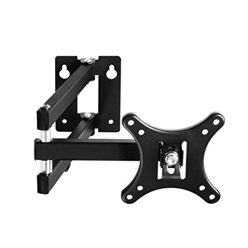 Polarduck Soporte de Pared para TV de 13-30 Pulgadas Giratorio, inclinable y rotatorio, Soporte TV para LED/LCD/Plasma/Monitor Gaming, Extiende 40cm, VESA Máx. 100x100mm, Carga Máx. 20 kg, Negro Polarduck Soporte de Pared para TV de 13-30 Pulgadas Giratorio, inclinable y rotatorio, Soporte TV para LED/LCD/Plasma/Monitor Gaming, Extiende 40cm, VESA Máx. 100x100mm, Carga Máx. 20 kg, Negro