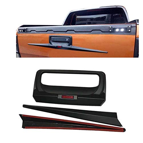 Portón trasero Cubierta de la puerta trasera Protector Guarnición envolvente para Ford Ranger Wildtrak T6 T7 T8 PX MK2 MK3 2012-2020 XL XLT Limited 2 Pick-up Body Accesorios Portón trasero Cubierta de la puerta trasera Protector Guarnición envolvente para Ford Ranger Wildtrak T6 T7 T8 PX MK2 MK3 2012-2020 XL XLT Limited 2 Pick-up Body Accesorios