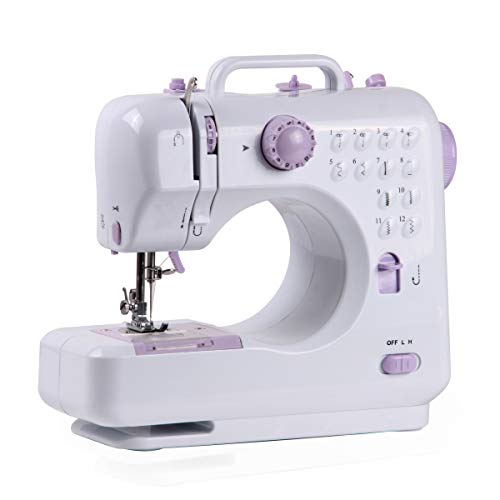 PRIXTON - Mini Maquina de Coser Portatil con Cajón para Accesorios, Lámpara Integrada y 12 Tipos de Puntadas Diferentes, Incluye Pedal, Dimensiones 26x25x11.5 cm | P110 PRIXTON - Mini Maquina de Coser Portatil con Cajón para Accesorios, Lámpara Integrada y 12 Tipos de Puntadas Diferentes, Incluye Pedal, Dimensiones 26x25x11.5 cm | P110