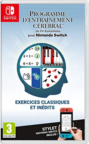 Programme d'Entraînement cérébral du Dr Kawashima - Nintendo Switch [Importación francesa]