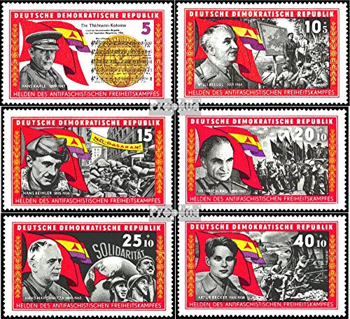 Prophila Collection DDR (RDA) 1196-1201 (Completa.edición) 1966 La Guerra Civil Española (Sellos para los coleccionistas)